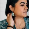 Aqua Impression Earrings