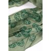 Ginkgo Leaf Patterned Scarf